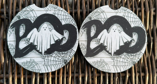 Boo Car Coasters
