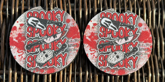 Spooky Car Coasters