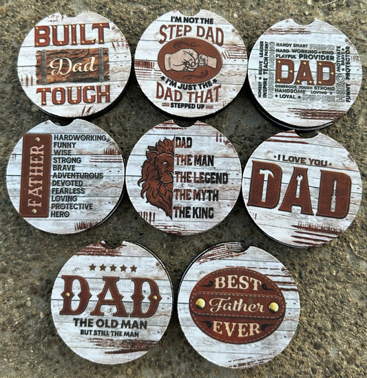 Dad Car Coaster Bundle (8)