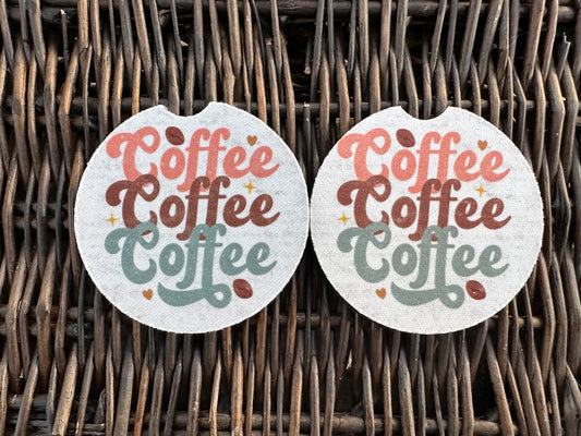 Coffee Car Coasters