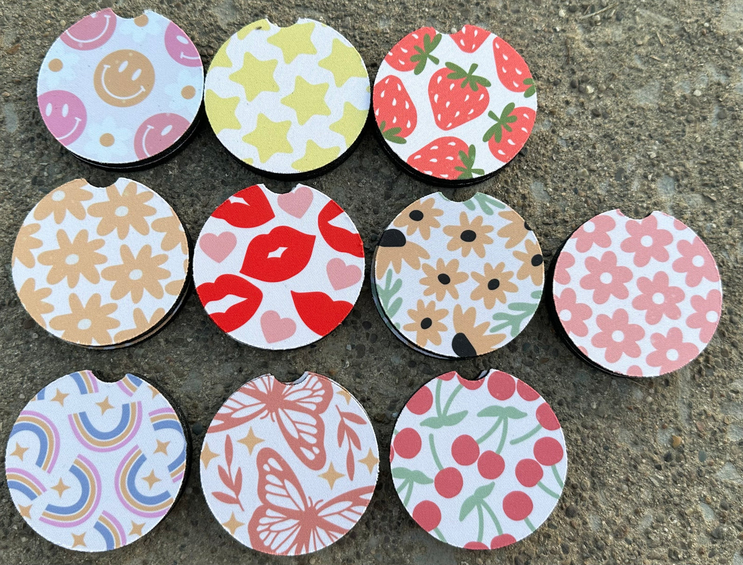 Cutesy Car Coaster Bundle (10)