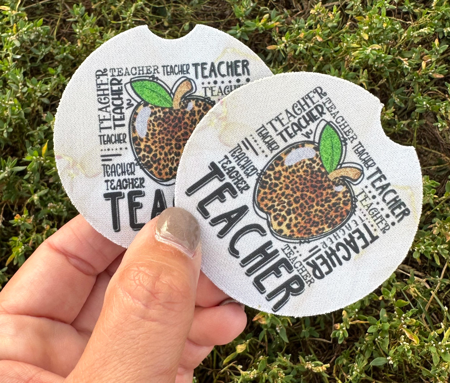 Teacher Car Coasters