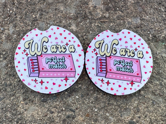 Perfect Match Car Coasters