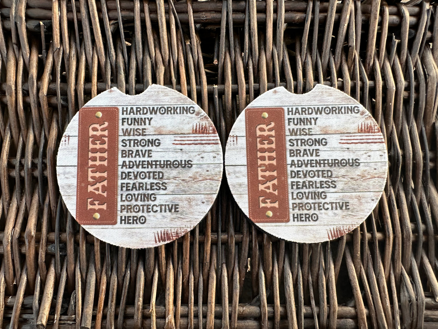 Father Car Coasters