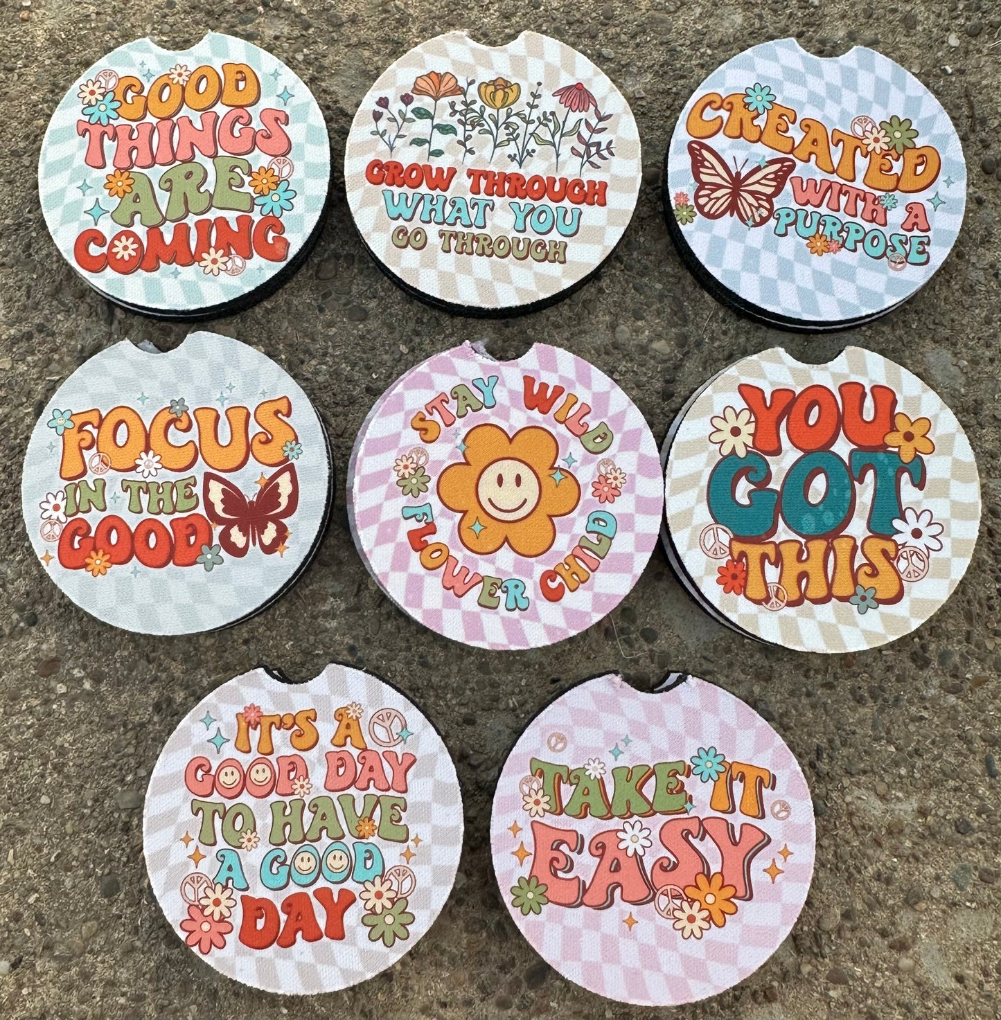 Retro Car Coaster Bundle (8)