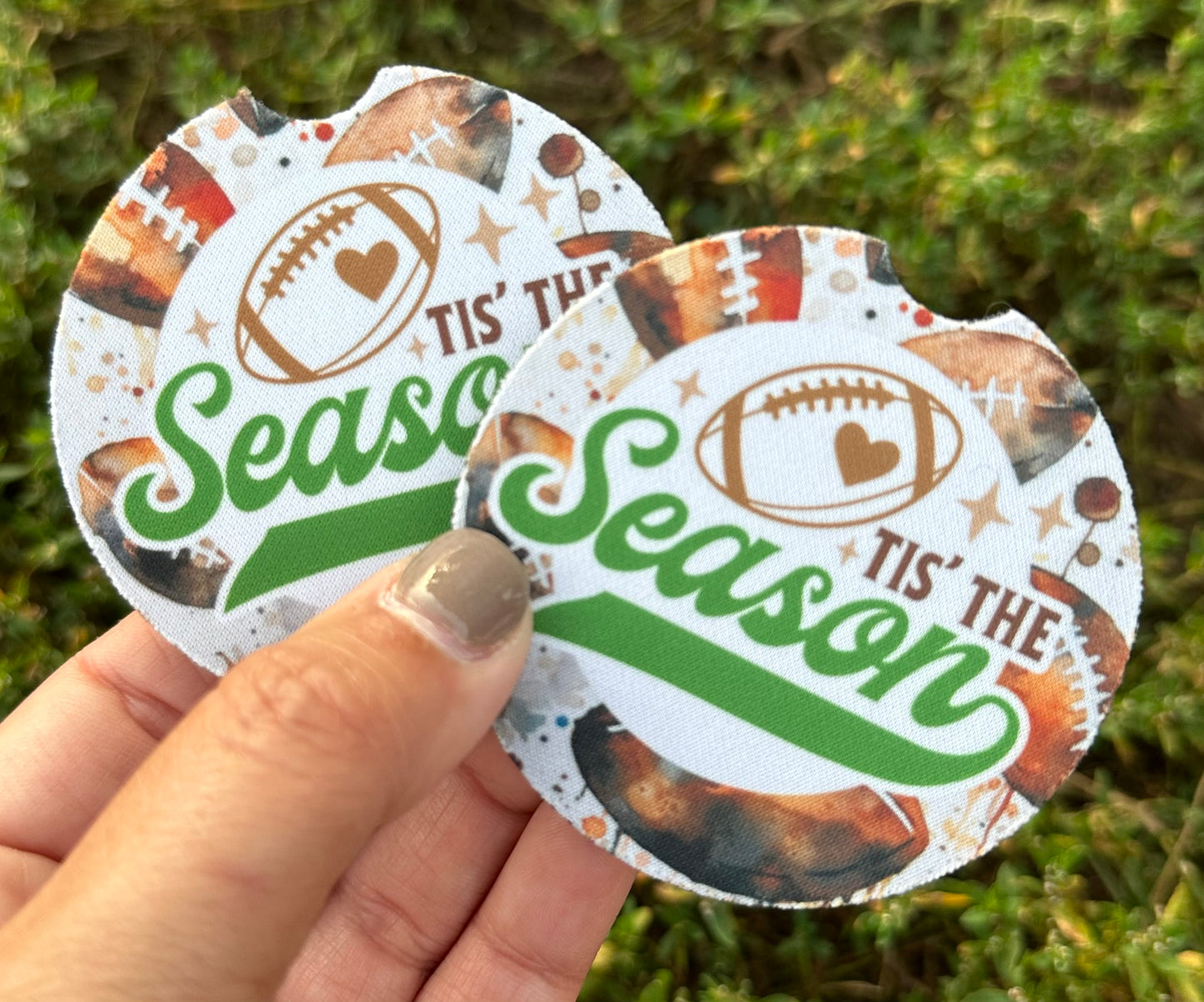 Tis The Season Car Coasters