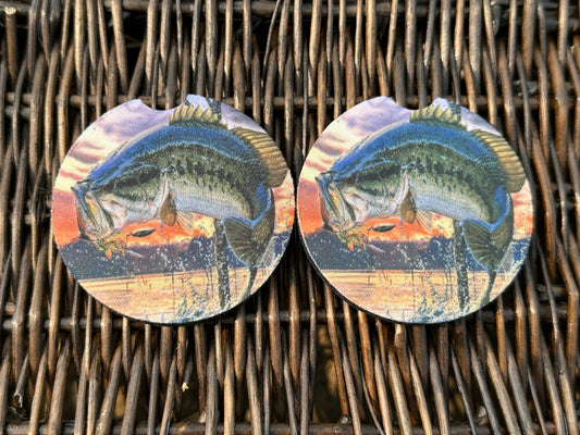 Fish Car Coasters