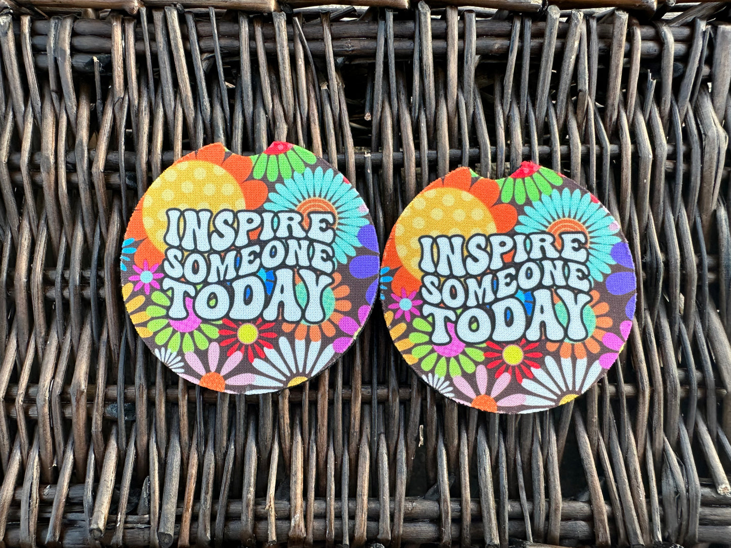 Inspire Someone Today Car Coasters