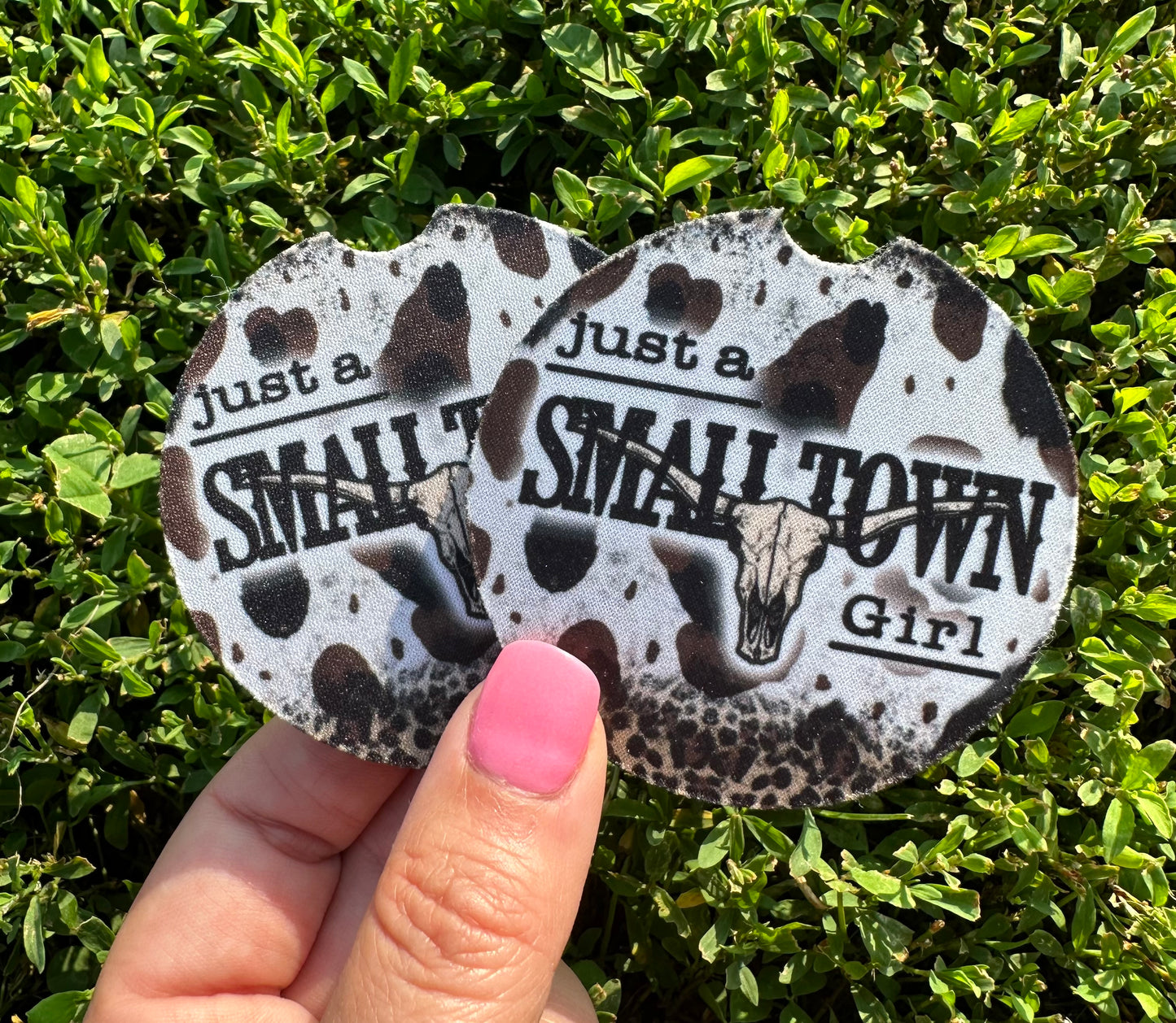 Small Town Girl Car Coasters