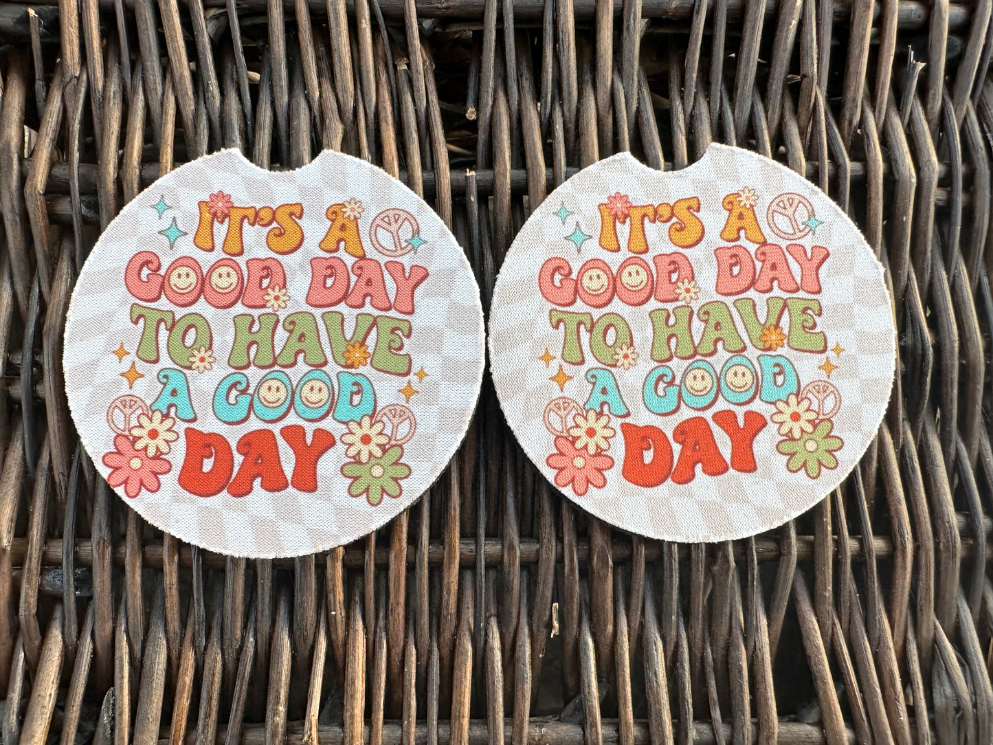 It’s A Good Day Car Coasters