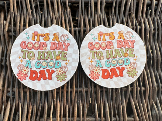 It’s A Good Day Car Coasters