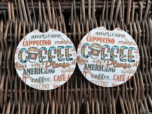 Coffee Car Coasters