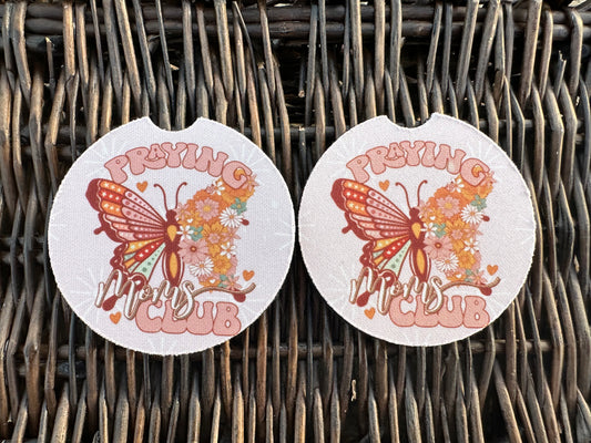 Praying Moms Club Car Coasters