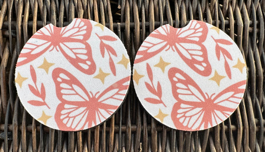 Butterfly Car Coasters