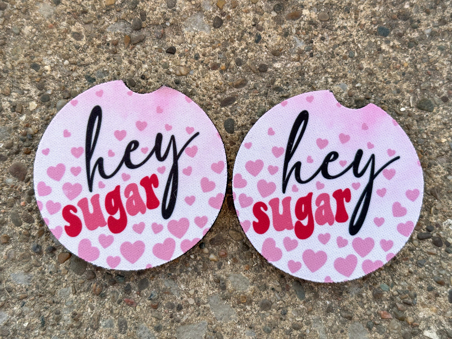 Hey Sugar Car Coasters