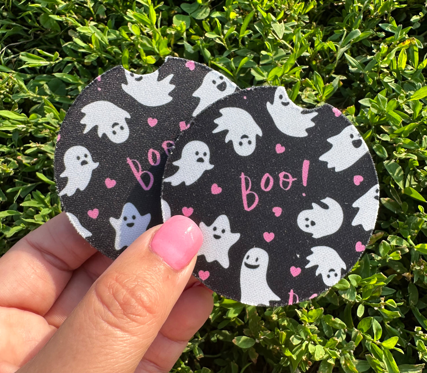 Boo Ghost Car Coasters
