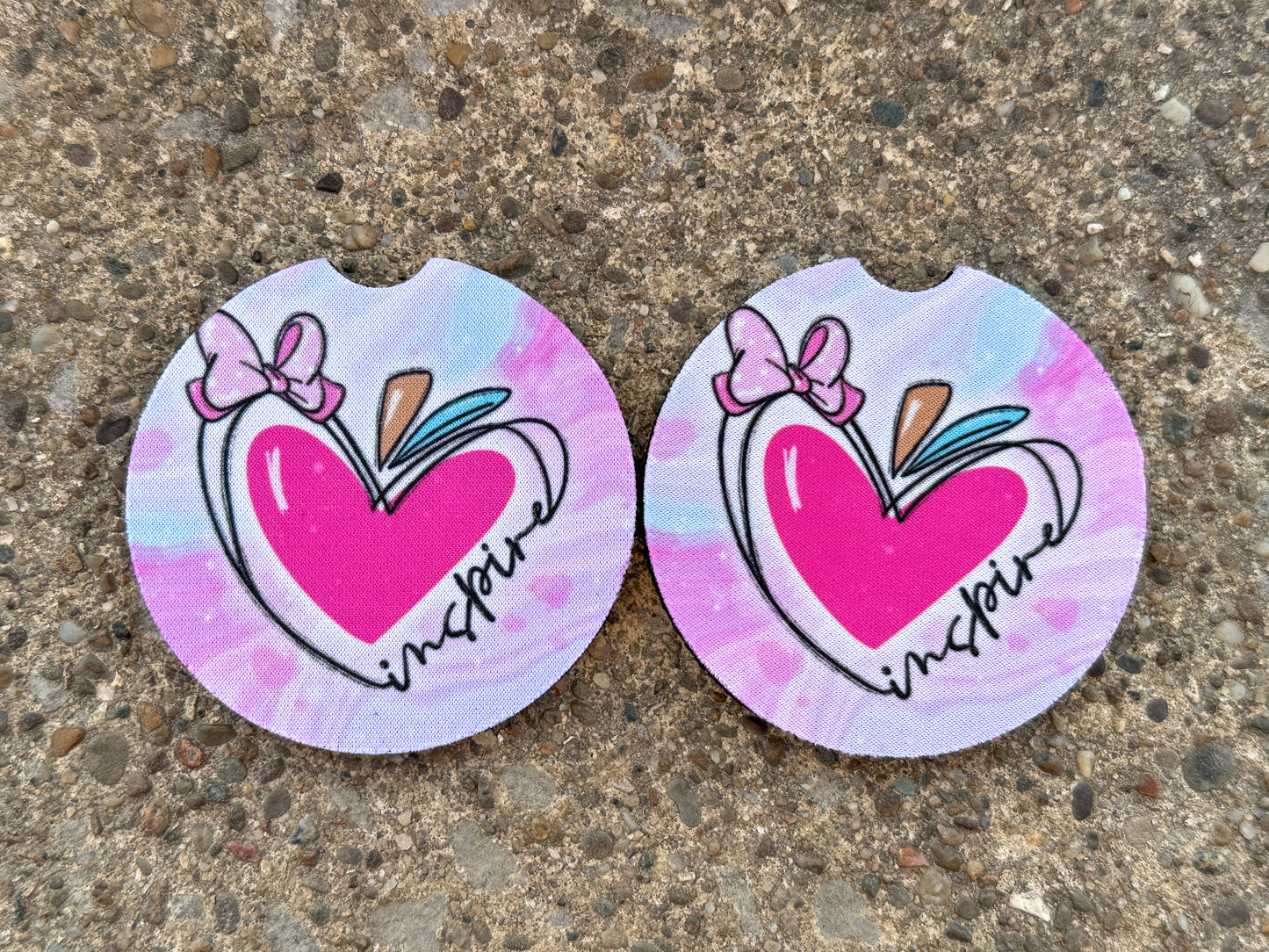 Inspire Car Coasters