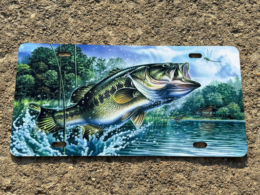 Fish License Plate