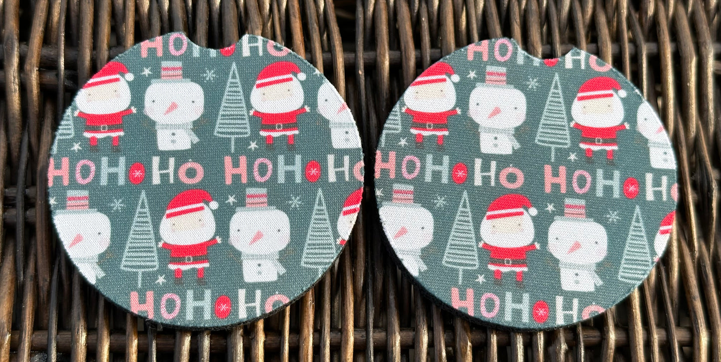 Christmas Car Coasters