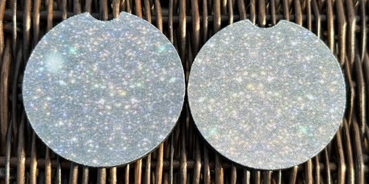 Sparkly Car Coasters
