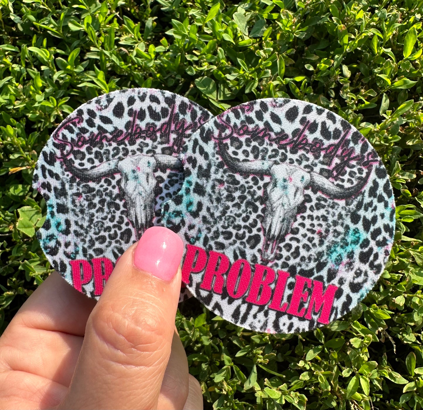 Somebody’s Problem Car Coasters