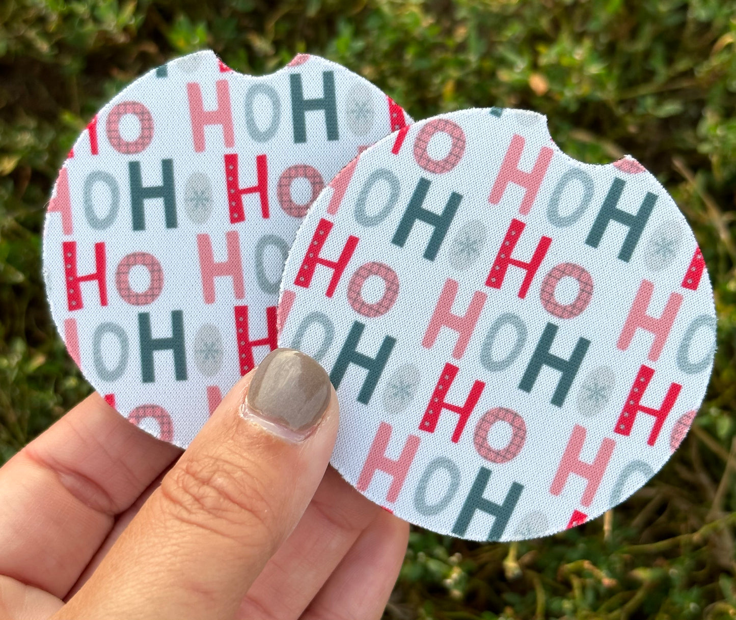Ho Ho Ho Car Coasters