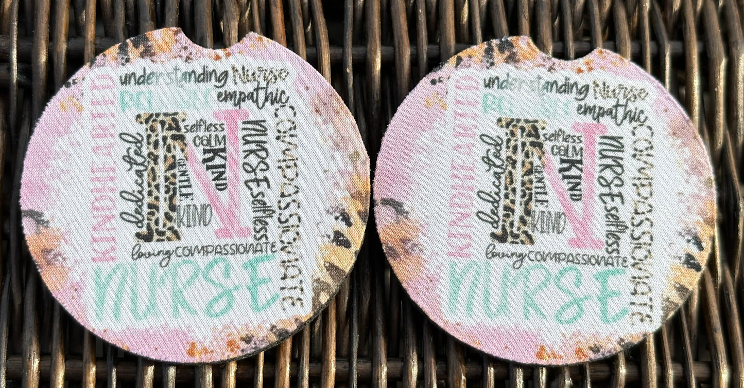 Nurse Car Coasters