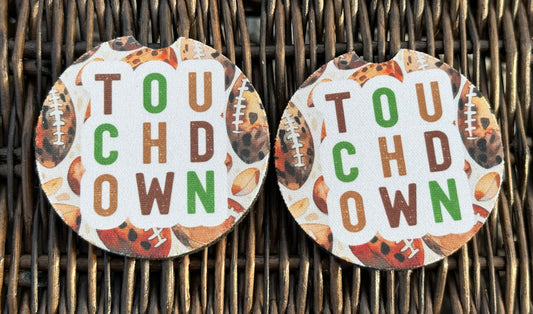 Touchdown Car Coasters