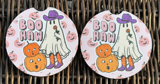 Boo Haw Car Coasters