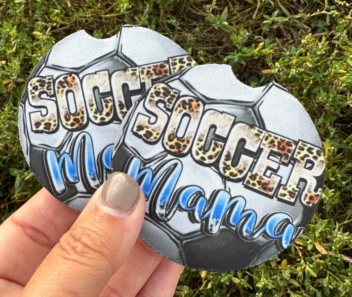 Soccer Mama Car Coaster