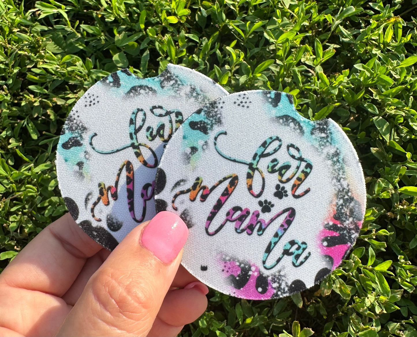 Fur Mom Car Coasters