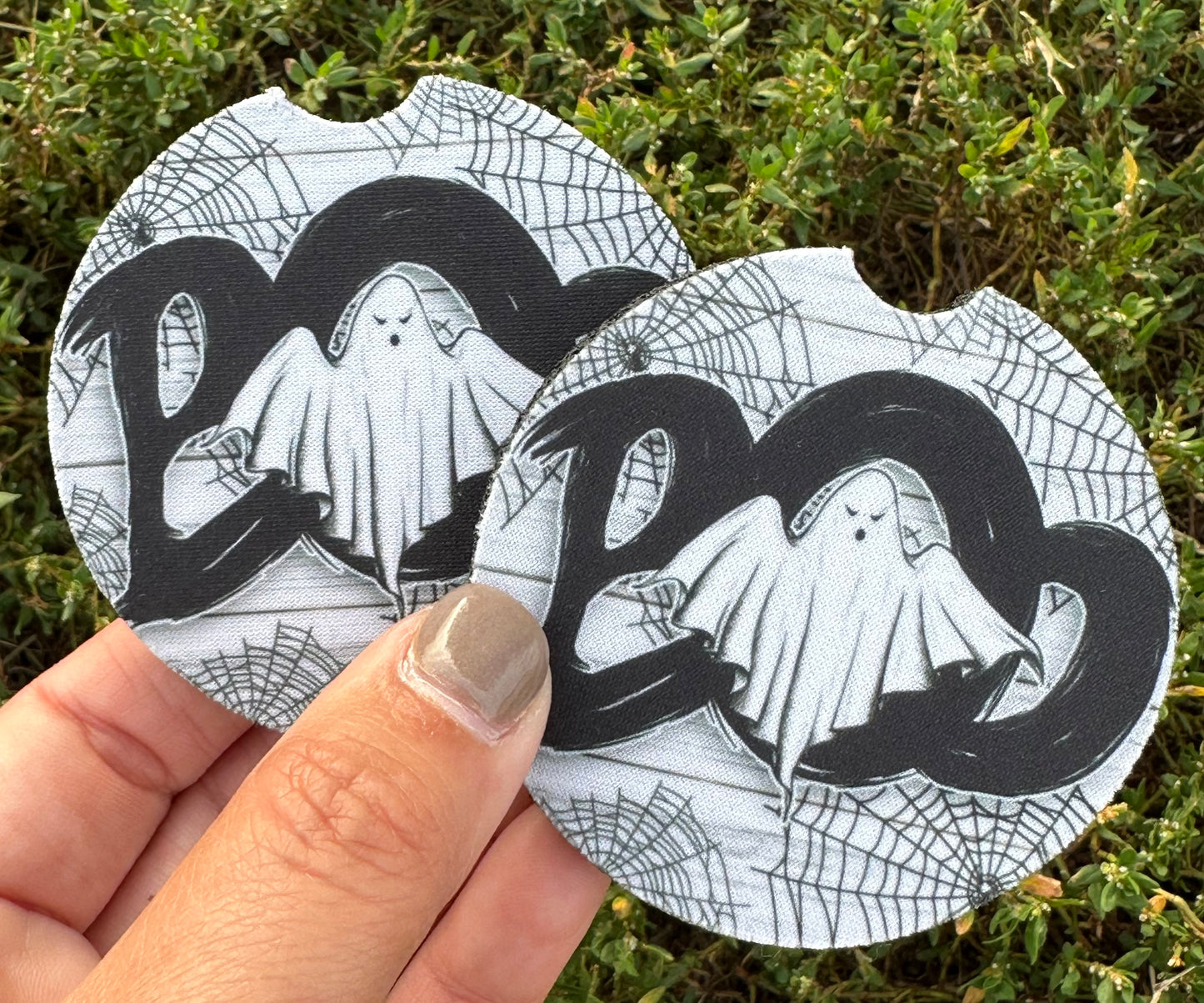Boo Car Coasters